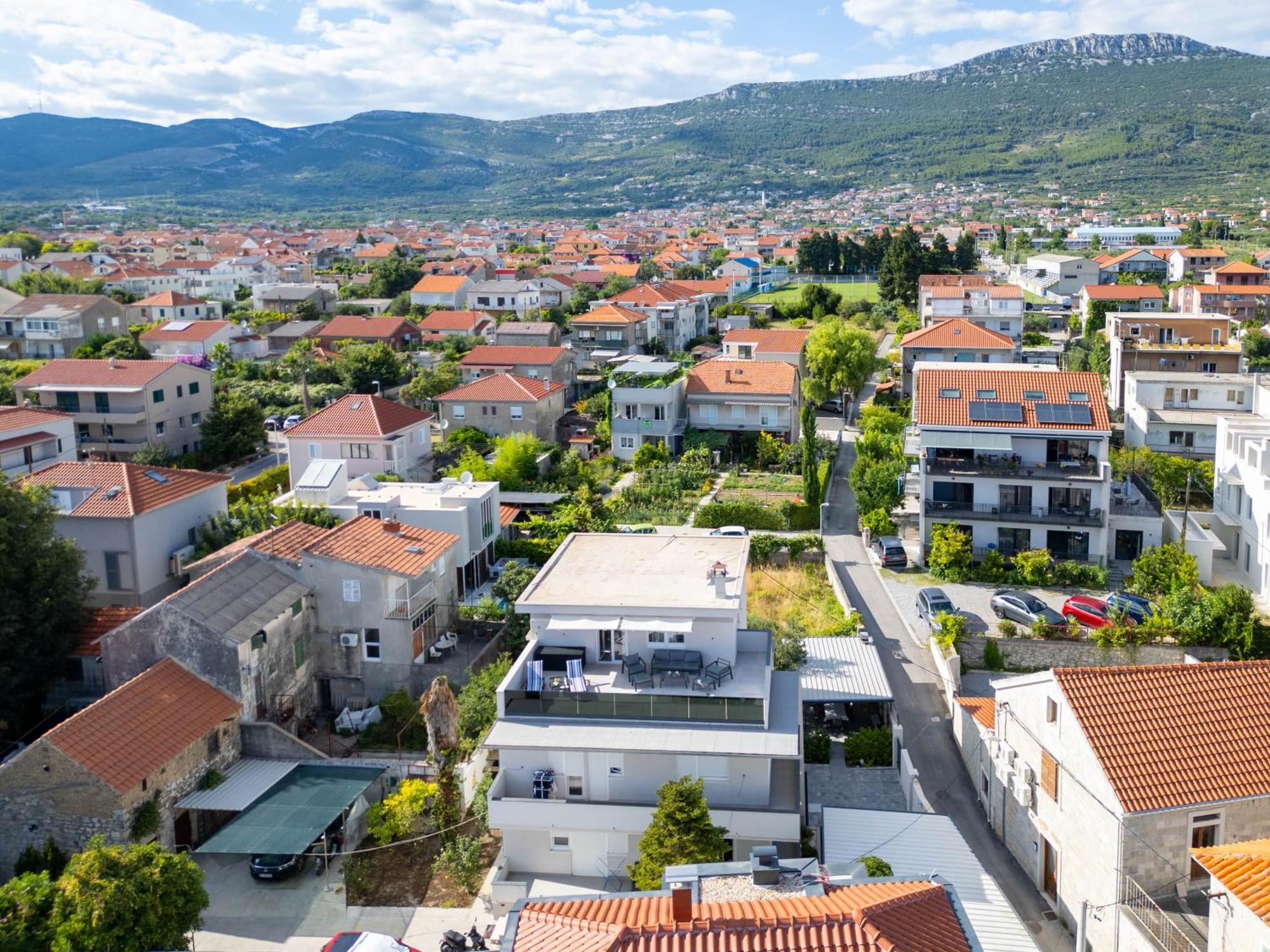 Terrace Kastela Apartamento Exterior foto